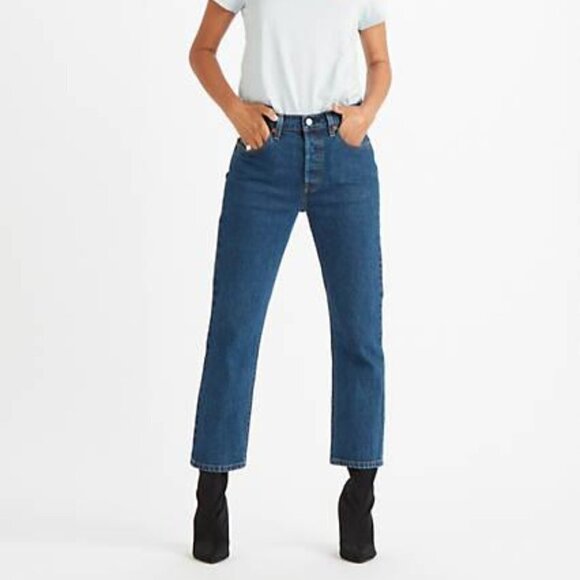 Levi's Denim - Levi's 501 Crop in Charleston Vision size 26 NWT